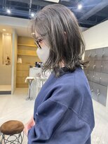 ヘアー アイス ルーチェ(HAIR ICI LUCE)&nbsp;ブリーチなしカラー/オリーブグレージュ/オリーブベージュ/林