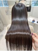 髪質改善ストレート ○