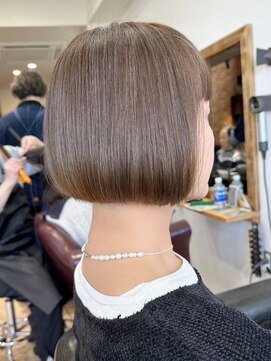 ハーツ(Heart's) ミニボブ×白髪ぼかしからー