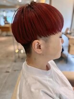 フリップビーアヴェダ(FLIP B AVEDA)&nbsp;本八幡×ビビッドレッド×マッシュショート