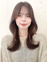 ビーチ(BEACH) ◎ ミディアムレイヤーカット 似合わせカット 大人ガーリー