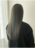 オリーブグレージュ/艶髪