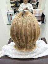 ヘア ポジション HAIR Position 本荘店&nbsp;ふんわりハイトーンボブ