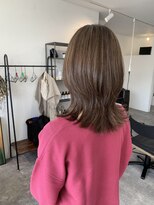 ムニ(MUNI)&nbsp;＊セミロングウルフレイヤー＊