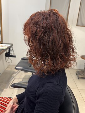 ナループロアツム(Nalu pu loa Tsum) ロブパーマ/ウェーブパーマ/暖色パーマ