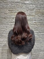 ビスイル 秋葉原店(Vis ill) カシスレッドブリーチなしワンカラー