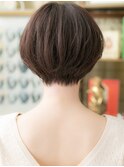 かきあげバングリタッチカラーマッシュショートA4上尾30代40代