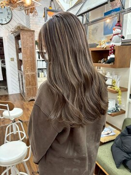 ユイマァル 倉敷店(YUIMARL) 白髪ぼかし30代40代50代脱白髪染め大人ハイライトバレイヤージュ