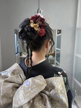 ファイブ ノーヴル カラット(5 Noble ct.) 【柚衣】成人式カチモリヘアセット
