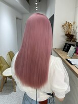 メルトトウキョウ(melt.tokyo) インナーカラー/トリートメント/デザインカラー/ペールピンク