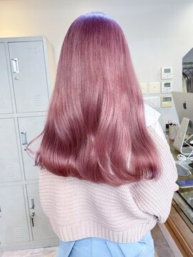 フラム 渋谷(flamme) ◯【ブリーチ2回~】青みピンク