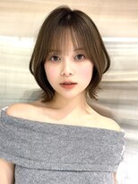 シー バイ ロンド 新宿(Sea by Lond)&nbsp;【大重】韓国風くびれボブ/レイヤー/新宿/髪質改善/縮毛矯正