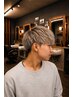 【全員】あま市メンズWカラー+メンズカット(TR)〔ハイトーンカラー〕￥15,950