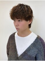 ハニー 町田(HONEY)&nbsp;無造作パーマ 波巻き 刈り上げなし