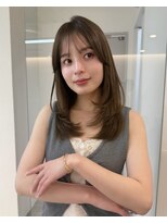 ノイ 銀座(noi) 顔周りレイヤーカットべージュカラーくびれレイヤーカット