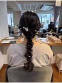 ルーズ編み下ろし