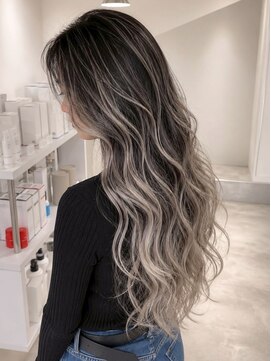 シエラ 心斎橋(CIERA.) 天使の羽バングクラゲヘアーエンドカラーバレイヤージュパーマ