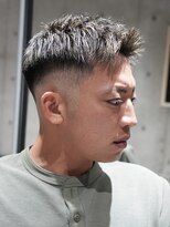 メッツ 原宿(METS) MEN'S/ハイライト×アップバング×フェード/短髪