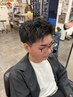 【できる紳士の◎】メンズカット+明るめもできる白髪染め￥10450