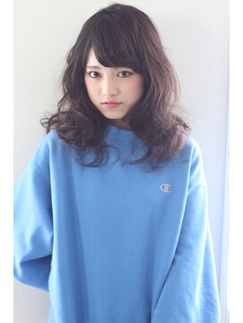 モッズ ヘア 上大岡店(mod's hair) ゆるふわセミロング【KAINA 2013S/S】