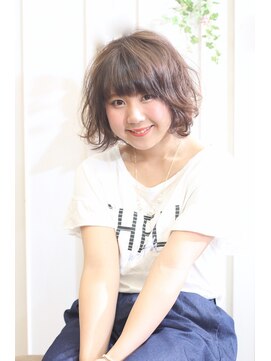 アルターリール(aL ter Rire) 炭酸クリープパーマ×ショートボブ☆【aL-ter Rire 尚平】