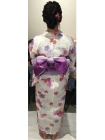 トランペットバイン 谷町6丁目(trumpetvine)&nbsp;文庫結び&簡単ヘアセット