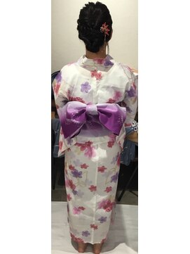 トランペットバイン 谷町6丁目(trumpetvine) 文庫結び&簡単ヘアセット