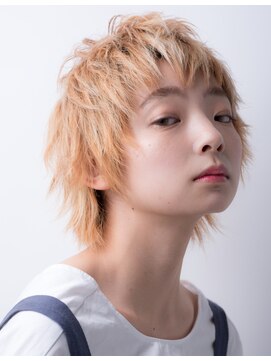 オーガスト ヘア ネイル(AUGUST hair nail) ショートレイヤー クラシカル デジタルパーマ　ロブ