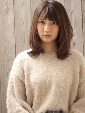 ソファ ヘア 仙台(Sofa) 【ナチュラルな甘さが可愛い♪】愛されナチュラルストレート