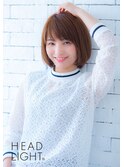 *HEADLIGHT* ナチュラルショートボブ