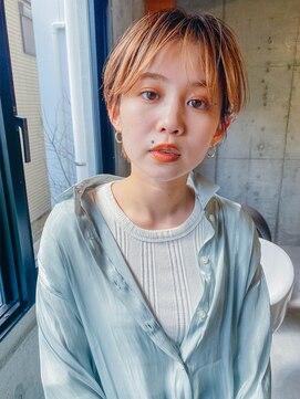 ソワ オモテサンドウ(SOIE OMOTESANDO) 人気透明感カラーに似合うマッシュショート