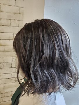 美容室ポール 西葛西店(PAUL) イルミナカラー ハイライト 大人かわいい 学割U24