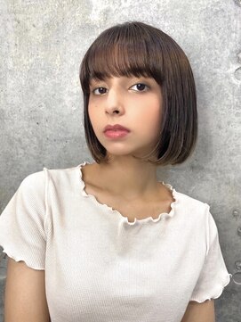 ユアーズ ヘア 恵比寿本店(youres hair) 前髪あり ミニボブ ショートボブ ミニマムボブ ショートヘア