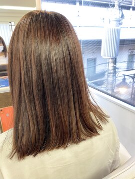 ビーエルティー ヘアー代々木上原(B.L.T HAIR) ピンクベージュ