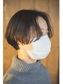 2022最新★前上がり気味のマッシュハンサムショート