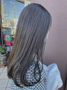 バルス(BLS) 重ためナチュラルロングヘア【藤枝/髪質改善/デザインカラー】