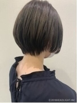 ソーエンバイヘッドライト 鹿児島姶良店(soen by HEADLIGHT) 大人ショートボブ×クリアグレージュ