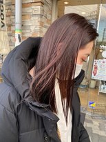 ヴォーチェ フォーヘアー(VOCE for hair)&nbsp;大人可愛い透明感立体感ブラウン×エアストレート