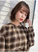 デザインカラーインナーカラーくびれヘアアースカラー