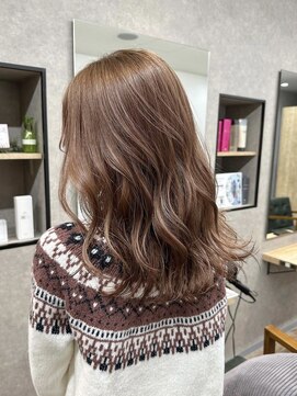 リベストバイジェービー 稲毛(li best. byjb) グレージュカラー/ボブウルフ/黒髪/ココアベージュ[稲毛/稲毛駅]