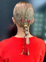 アルバム 渋谷パルコ(ALBUM) アレンジ_チェリーブラウンフェミニンロング_ba383431