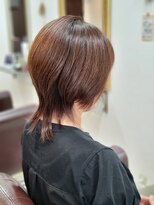 ヘアデザインロアール 元町店(Hair Design LOIRE) ウルフカット×オーガニックカラー