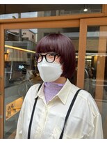 ミー(mii)&nbsp;【mii】チェリーレッド/レイヤーボブ