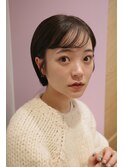 コンパクトショートボブ