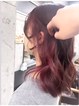 モアナバイヘッドライト 小田原店(Moana by HEADLIGHT) Moana【小田原】#インナーカラー#ピンク#インナーブリーチ