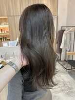 ウェイズトウキョウ 新宿店(Ways TOKYO)&nbsp;オリーブグレージュ　レイヤーカット　ロングヘア　ベージュ