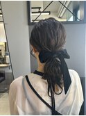 ポニーテールアレンジ