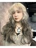【ブリーチカラー】カット+ケアブリーチ2回+デザインカラー 