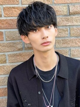 アイドットプラスサッポロ 札幌(i.+SAPPORO) メンズマッシュパーマ黒髪束感