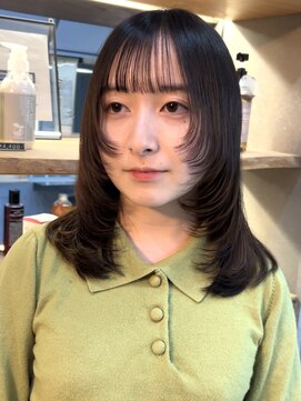 ロンド 表参道店(Lond) レイヤーカット 顔周りレイヤー